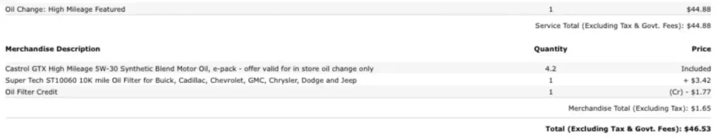 Walmart Oil Change Prices - How Much is an Oil Change at Walmart